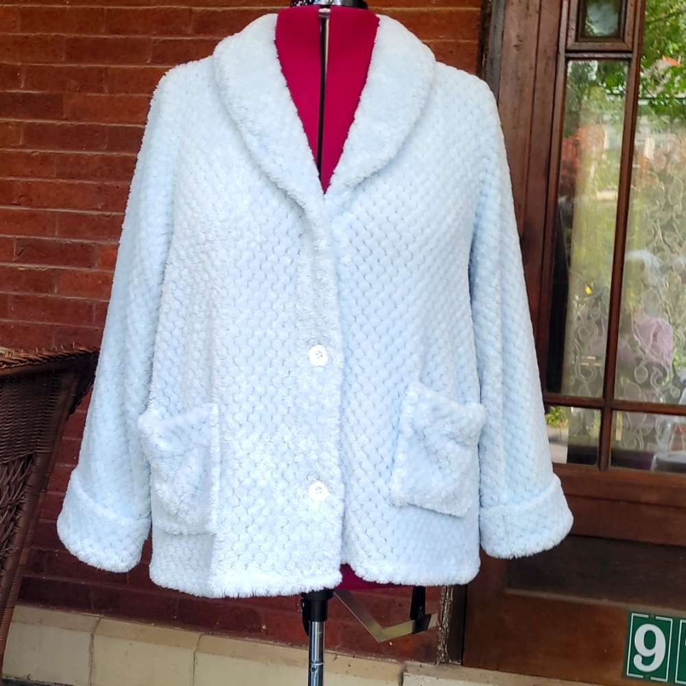 2X Blue La Cera Bed Jacket